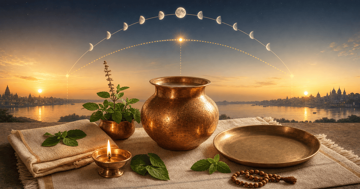 Nirjala Ekadashi different dates explained with city-specific sunrise and lunar tithi cues